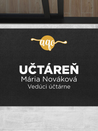 Personalizovaná rohožka - Profesionálny vchod