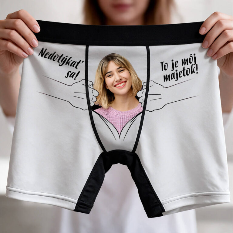 Personalizované boxerky s fotografiou (Ten najlepší darček!)