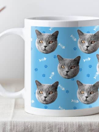 Vaša mačka na hrnčeku