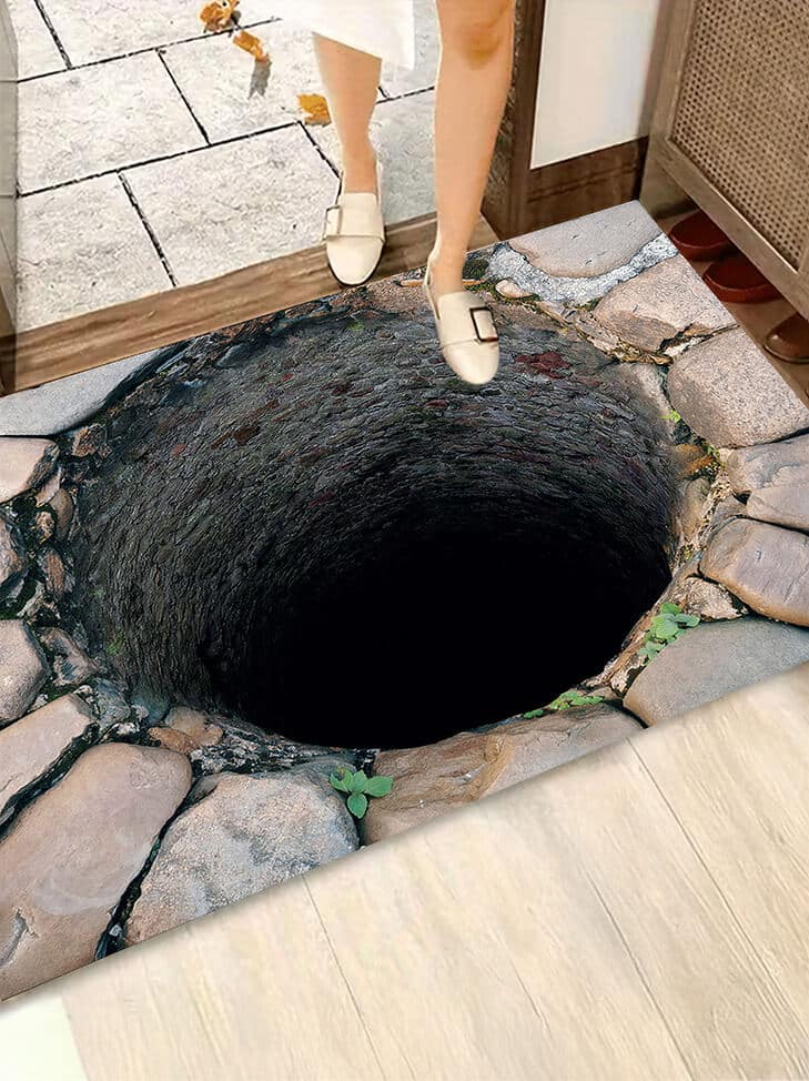 Rohožka - 3D Ilúzia (75×45 cm)