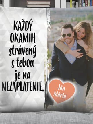 Personalizovaný vankúš - Vždy pri tebe