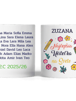 Personalizovaný hrnček - Najlepšia učiteľka na svete