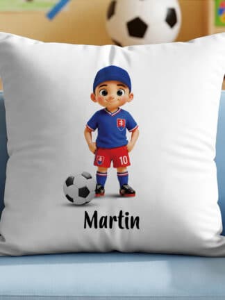 Personalizovaný vankúš - Futbalový fanúšik