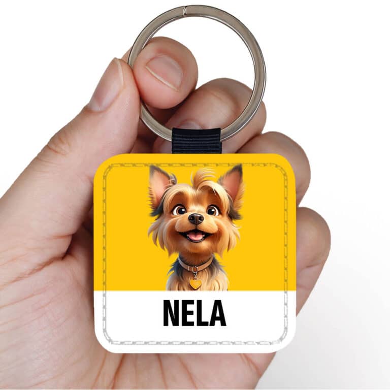 Personalizovaná kľúčenka s vaším psíkom