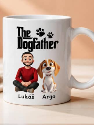 Personalizovaný hrnček - The Dogfather