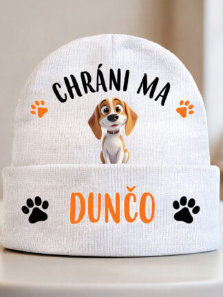 Personalizovaná zimná čiapka - Chráni ma